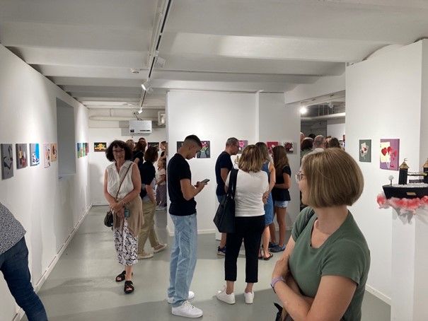 Ausstellung „Schloss“ OZ Grünau - Vernissage