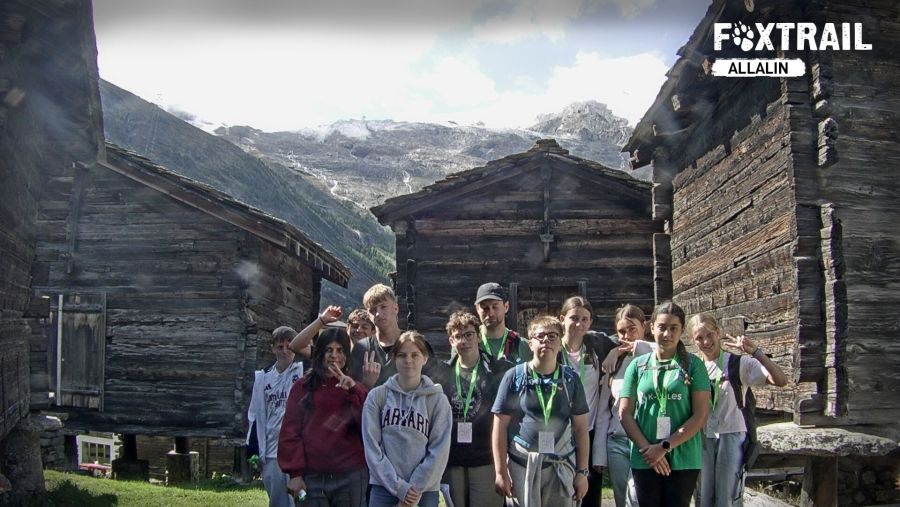 Lager der Klasse R3b in Saas-Grund