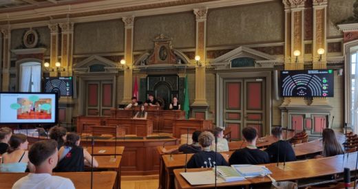 Jugendparlament im Kantonsratssaal
