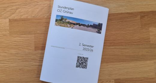 Stundenplan 2. Semester 2025/2026