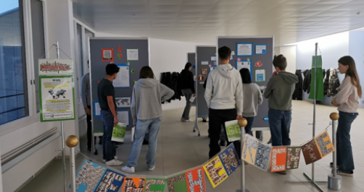 Ausstellung zum Thema Menschenrechte
